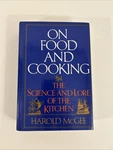 On Food And Cooking: The Science Lore Of Kitchen By Harold Mcgee. Fixed Price $16.99.