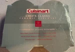 Cuisinart Chef's Classic 4 Whiteramekins Stoneware 5 Oz Ceramic Bakeware Set. Fixed Price $15.00.