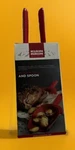Kuhn Rikon Switzerland Meat Fork Spoon New In The Box Red. Fixed Price $24.95.