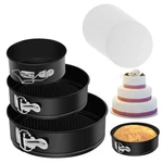 3PCS Non-stick Springform Pans 4-7-9 Inch Round Cheesecake Bake Set. Fixed Price $22.99.