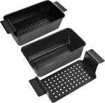 Pan With Drain Tray, 2 Pack, Non Stick Drip 9.. Fixed Price $37.99.