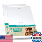 Baker's Secret Bakers 2PCS Large Flat Cookie Sheet 18 X 14 Aluminum. Fixed Price $65.72.