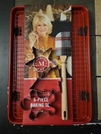 Martha Stewart 6 Piece Holiday Baking Set 15X10 Non Stick Pan Cookie Cutter Spat. Fixed Price $25.99.