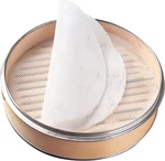 Gucuji 10 Inch Silicone Bamboo Steamer Liners Non-stick, Reusable Mesh. Fixed Price $16.45.