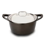 *nib* All-clad Cast Aluminum 5.5 Qt Non-stick Dutch Oven W/ Stainless Lid. Fixed Price $99.00.