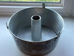 Vtg Mirro 5394M 2 Pc Aluminum Tube Angel Food Cake Pan Cooling Legs 10". Fixed Price $21.99.