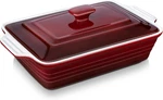 4.5 Quart Ceramic Casserole Dish With Lid, 9X13 Baking For Oven, Lasagna Pa. Fixed Price $73.89.