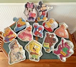 12 Unused Wilton Vintage Cartoon Character Birthday Cake Pans 1978-2004 See List. Fixed Price $82.00.