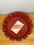 Emile Henry William Sonoma 61.87 Stoneware Red Crimped Pie/tart Baking Dish. Fixed Price $22.00.