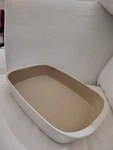 Pampered Chef Vanilla Stoneware Casserole Baking Dish Family Heritage 9" X 13". Fixed Price $38.25.