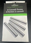 Fox Run Set Of 4 Tinplated Steel Cannoli Forms. Fixed Price $6.29.