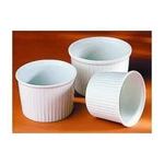 Pillivuyt France 5 Oz. Deep Pleated Ramekin Set Of 3. Fixed Price $43.50.