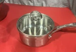 Chantal SLIN35-160 Induction 21 Steel Saucepan, 1.5 Quart, Stainless. Fixed Price $39.99.