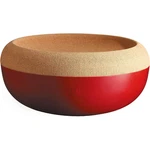 Emile Henry 14.1-INCH Large Fruits And Vegetables Durable Storage Bowl, Burgundy. Fixed Price $199.90.
