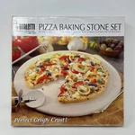 Bialetti Pizza Baking Stone Set 12.75" Original Box. Fixed Price $29.99.