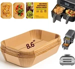 130PCS Air Fryer - Disposable Rectangle Liners, Thick Parchment Paper .... Fixed Price $20.26.