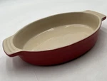 Creuset 13 - 20 Casserole Baking Dish Red Ceramic. Fixed Price $16.19.