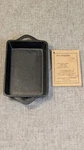 Old Mountain Rectangle Single Serve DISH-7 3/4" Long X4" Wide 1"TALL Cast Iron. Fixed Price $9.99.