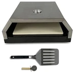 Outdoor Grill Pizza Oven Stove Stone Stainless Steel Hungry Chef. Fixed Price $55.75.