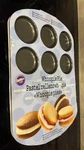 Wilton: 12 Cavity Whoopie Pan #2105-0615 Non Stick New 3" Diameter Round. Fixed Price $14.99.