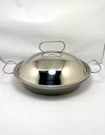 Cuisinart Pennsylvania Dutch Oval Roasting Pan Dome Lid C59-29D Qt Stainless. Fixed Price $24.99.