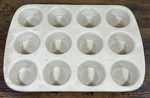 Pampered Chef Family Heritage 12 Muffin Cupcake Pan Stoneware Made Usa *. Fixed Price $27.99.