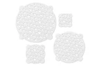Talisman Designs Multi-use Baking Stencils, Hearts Design, Set Of 4. Fixed Price $11.49.