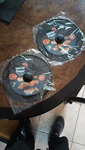 2 Pc 11" Splatter Screen Frying Pan Stainless Steel Grease Guard Shield Hot Oil. Fixed Price $12.99.