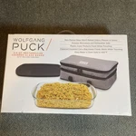 Nib Wolfgang Puck 3.6 Qt. Rectangular Glass Baking Dish With Insulated Carry Bag. Fixed Price $24.17.