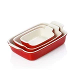 Sweejar Porcelain Bakeware Set For Cooking, Ceramic Rectangular Baking Dish L.... Fixed Price $74.66.
