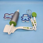 Curious Chef Get Kids Cooking With Real Kitchen Tools 6 Piece Cookie. Fixed Price $8.99.