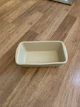 The Pampered Chef Family Heritage Collection Stoneware Bread Loaf 9X5 Pan 010704. Fixed Price $36.00.