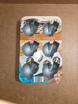 Crofton Silicone Six (6) Insert Football Helmet Bakeware Nip. Fixed Price $12.00.