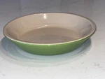 Creuset Kiwi Green Enameled Stoneware Pie Dish 09-38 10. Fixed Price $39.99.