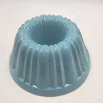 Paula Deen Farmhouse Aqua Blue Speckled Stoneware Bundt Cake Pan Jello Mold. Fixed Price $24.99.