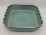 Denby Halo Square Baking Oven Dish England Regency Green Stoneware Pottery. Fixed Price $44.95.