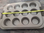 Anolon Advanced Bronze Nonstick Bakeware Muffin Pan -12 Cup. Fixed Price $21.25.