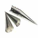 Fox Run Lady Lock Stainless Steel Cream Horn Molds, Set Of 6. Fixed Price $7.03.