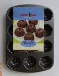 Nordic Ware Brownie Bundt Pan, 3.75 Cup Capacity, Procast. Fixed Price $24.99.