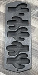 Vintage Lodge Cactus Cast Iron Mold Pan 5CP2 Seasoned. Fixed Price $39.99.