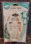 Wilton Christmas Cookie Mold Nutcracker Ovenproof Stoneware 7". Fixed Price $16.99.