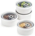 Missyssim 16 Creme Brulee Ramekins Oven Safe, Oz, White (with Lid). Fixed Price $45.60.