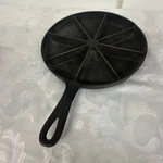 Bsr Vintage Cast Iron Cornbread Skillet 8-WEDGE Model Pending Nice Patina. Fixed Price $27.90.