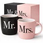 Triple Gifffted And Mrs Coffee Mugs Couples Gifts Ideas For Wedding Anniversa. Fixed Price $32.70.