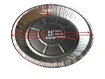 9" Disposable Foil Pie Pan Tin 5/16" Deep 50/PK Aluminum Plate Ref # 2100-40. Fixed Price $33.99.