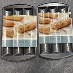 Wilton 3 Cavity Channel Loaf Nonstick Baguette Baking Tray Dishwasher Safe. Fixed Price $22.00.