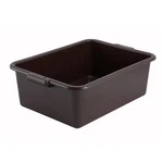 New Winco Box Bus Tub Brown 21.5 15 7 Restaurant Kitchen Dishwasher. Fixed Price $17.99.