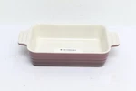 Le Creuset Fig 18 Cm Rectangular Baking Dish Stoneware, 7.25"X5". Fixed Price $46.00.