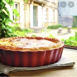 Emile Henry 11 Deep Tart Dish. Fixed Price $49.00.