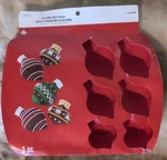 Celebrate It Christmas Ornaments Silicone Treat Mold New. Fixed Price $13.95.